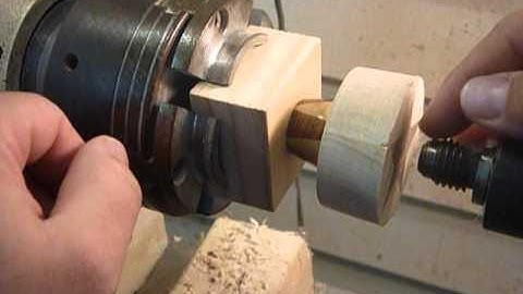 making a turned fixture knob pt.5