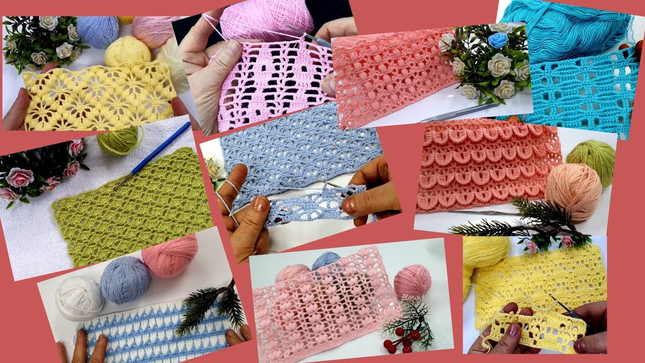 101 çeşit ‼️Çok değişik tığ işi örgü modeller 💯 Tığ işleri