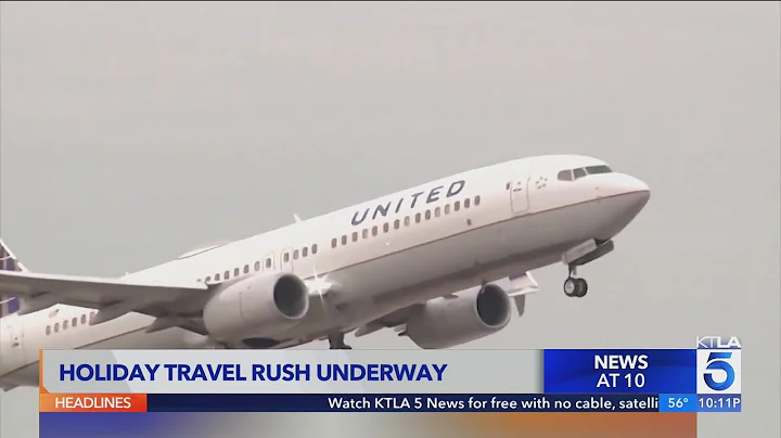 Holiday travel hits record highs at LAX despite rain forecast