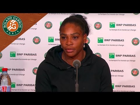 Roland-Garros 2016 - Press conference: S. Williams / 1/4