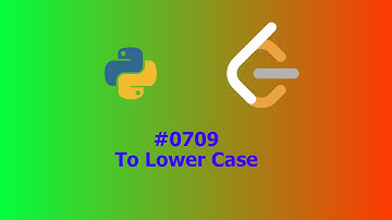 No Sound Leetcode 709: To Lower Case