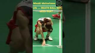 LOL... DEATH BALL BUT, MISS THAT... Misaki Matsutomo Badminton Skill Mania Lovers Player World Match screenshot 5