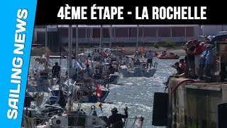 Départ de la 4ème étape La Rochelle - Solitaire du Figaro 2016