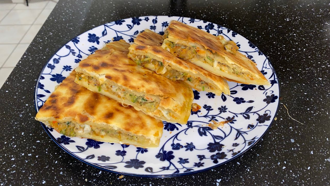 How to make Pratha with vegetables