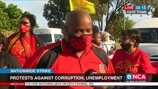 Cosatu march underway in Cape Town