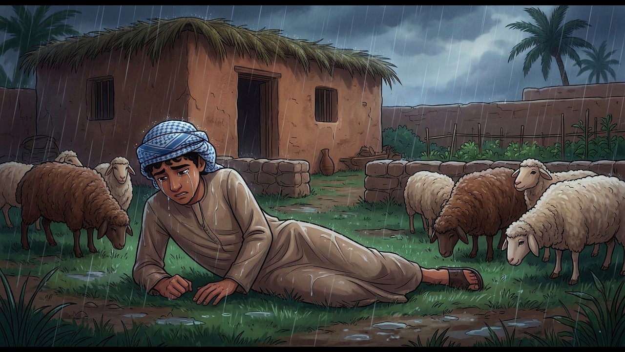 قصة اليتيم الراعي والرجل القاسي!😭 | قصص قبل النوم💤