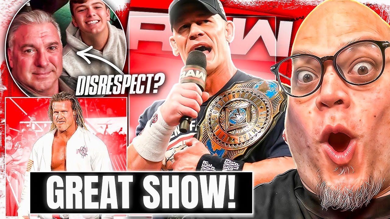 WWE DISRESPECTED SHANE MCMAHON & THE BEST RAW OF THE YEAR - WWE HOT TAKES