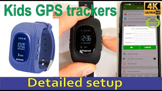 Unboxing, review, and setup of the G50 kids smart watch Polaroid  PMOJI1 GPS Tracking watch