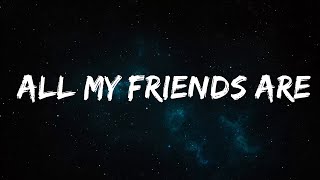 Tate McRae - all my friends are fake (Lyrics)  | 25 MIN