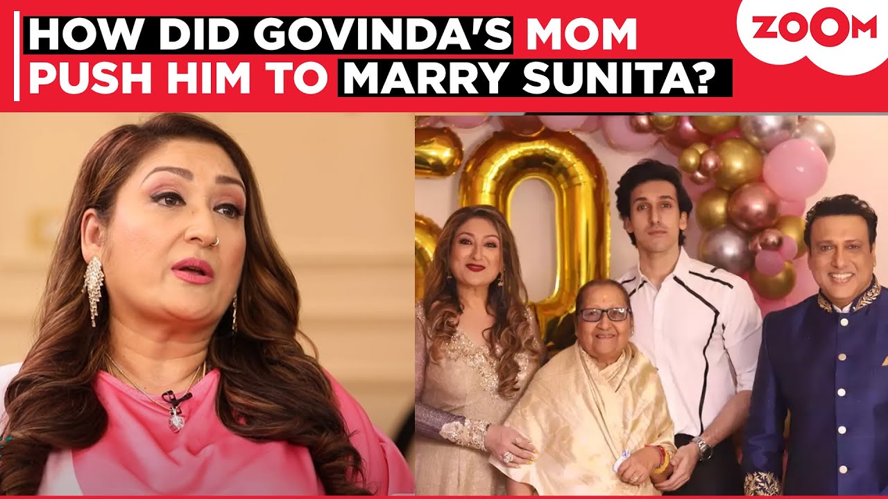 Govinda's wife Sunita Ahuja SHOCKS Everyone: What his mother said to make  him marry her!, image size:1280x720