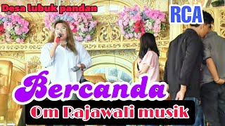 BERCANDA-Lagu asik ~mantab suara  OM Rajawali musik  plg // acara Bpk JON KENEDI //DESA LUBUK PANDAN