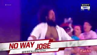 No Way Jose Makes His WWE Raw Debut HD 4\/9\/2018 (RAW After WrestleMania)
