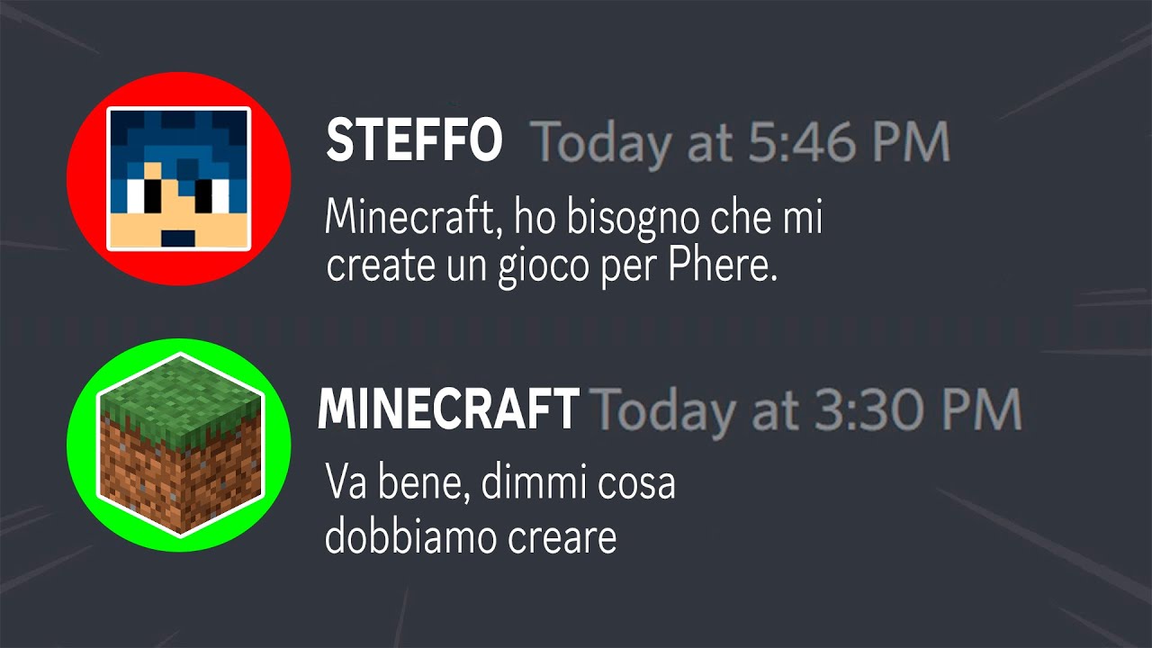 HO FATTO CREARE UNA MAPPA PER PHERE SU MINECRAFT!