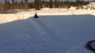 Sledding fun by Wilfor36 5,590 views 10 years ago 16 seconds