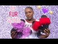 DIY Fur Slides With TIA💁🏾‍♀️!  🌟💜