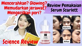 Scarlett Whitening Brightly Ever After Serum | Review Serum Scarlett | BEAUTY SCIENCE