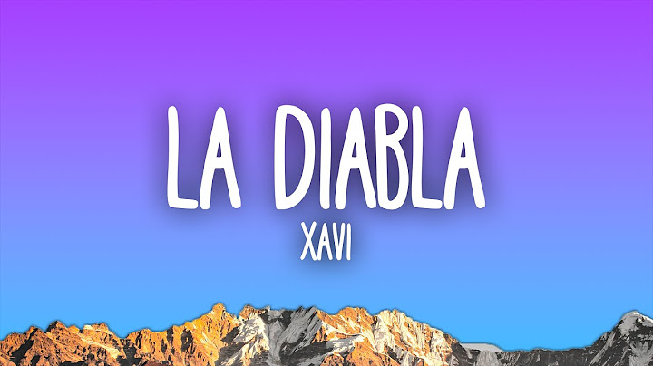 Xavi - La Diabla
