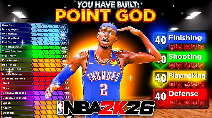 THIS 6'6 DEMIGOD BUILD IS DOMINATING NBA 2K26! OVERPOWERED BUILD! best build 2k26