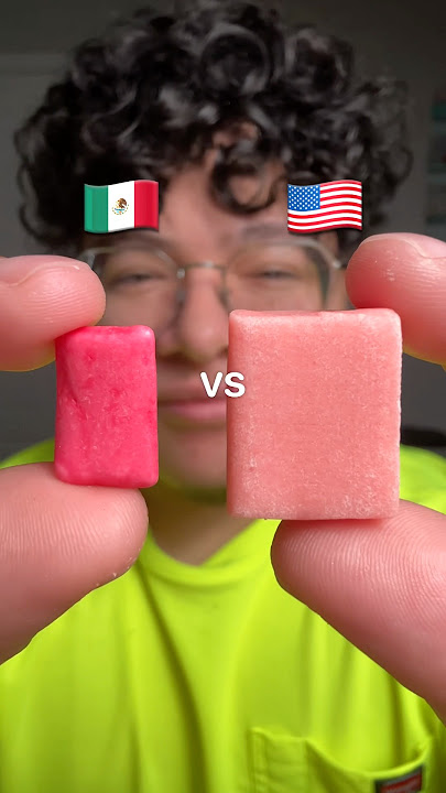 Mexico vs USA Bubble Gum
