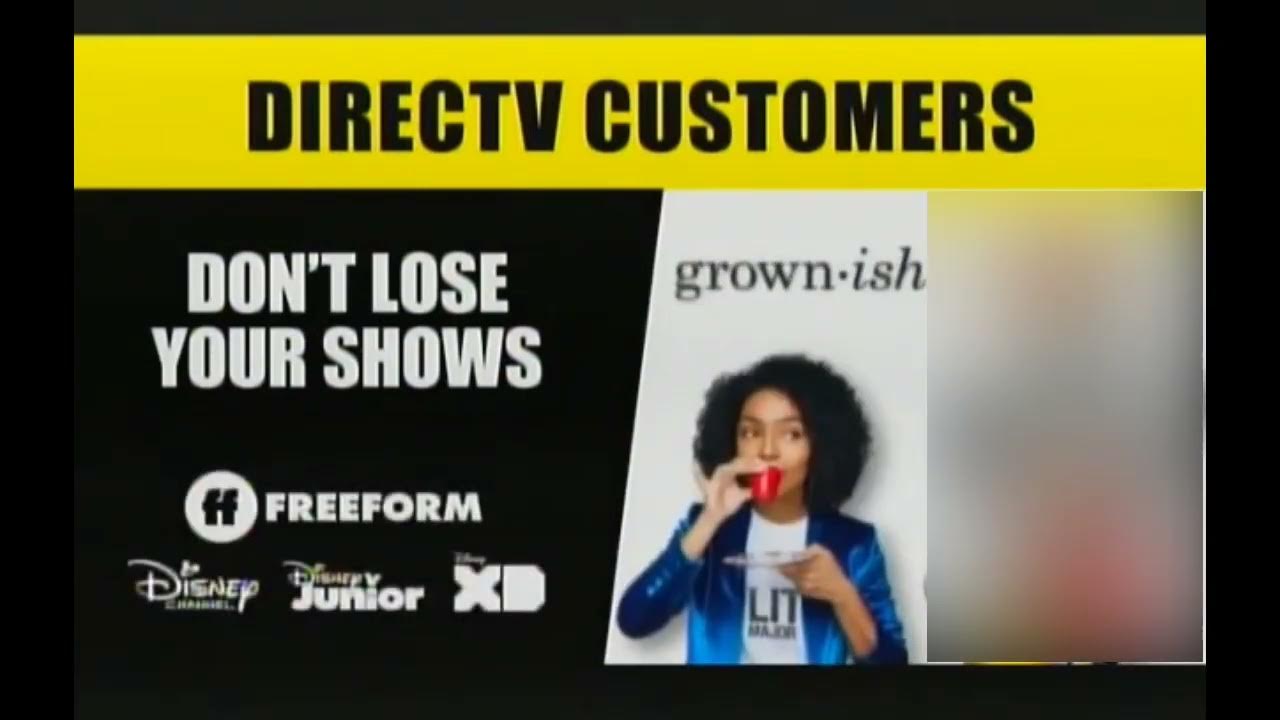 DirecTV Dropping ABC / ESPN Freeform & Disney Networks Are Gone (2019
