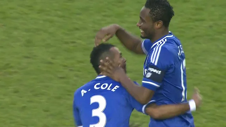 John Obi Mikkel Goal for Chelsea vs Derby County