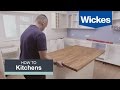 How to Build a Kitchen Island with Wickes