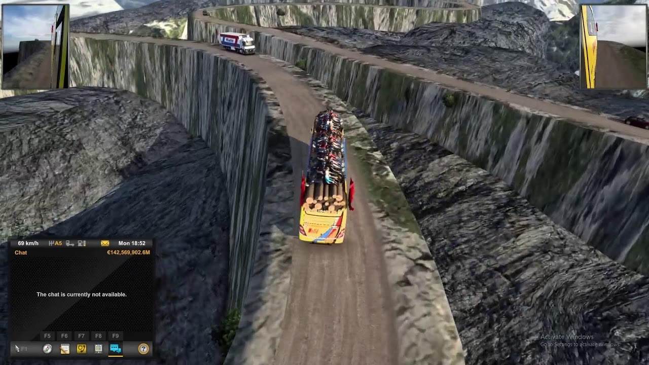 Live🚍Bus Simulator | Hilly Mountain Road Bus Driving | Dangerous Hill Route | Realistic Bus Gameplay