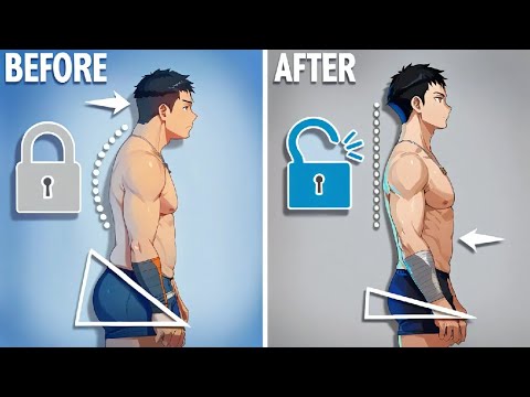 PERFECT Posture Routine To Unlock Your Sh*t (10 Min/Day) 🧍✅