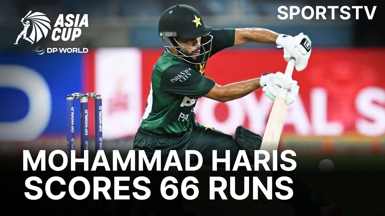 Power-Packed 66 from Mohammad Haris | Pakistan vs Oman | Asia Cup, 2025 | Match 04 | ZF1K