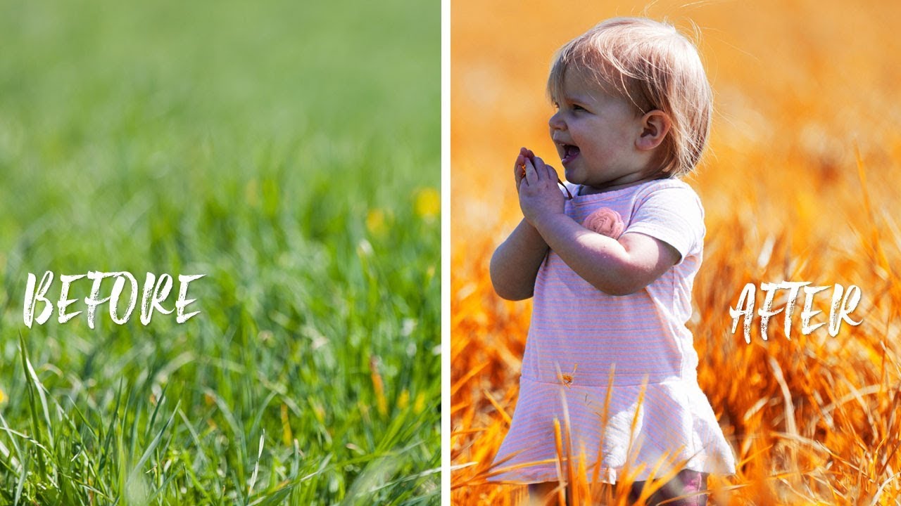 Autumn Color Effect in Photoshop | Photofun