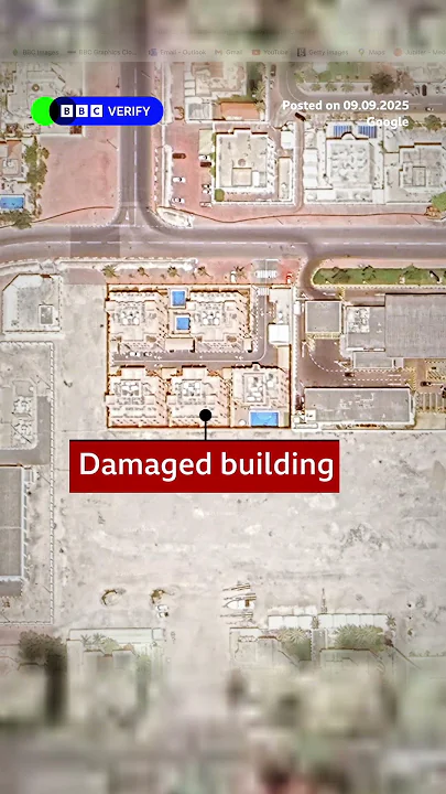 BBC Verify investigates Israeli strike on Hamas leadership in Qatar. #BBCNews