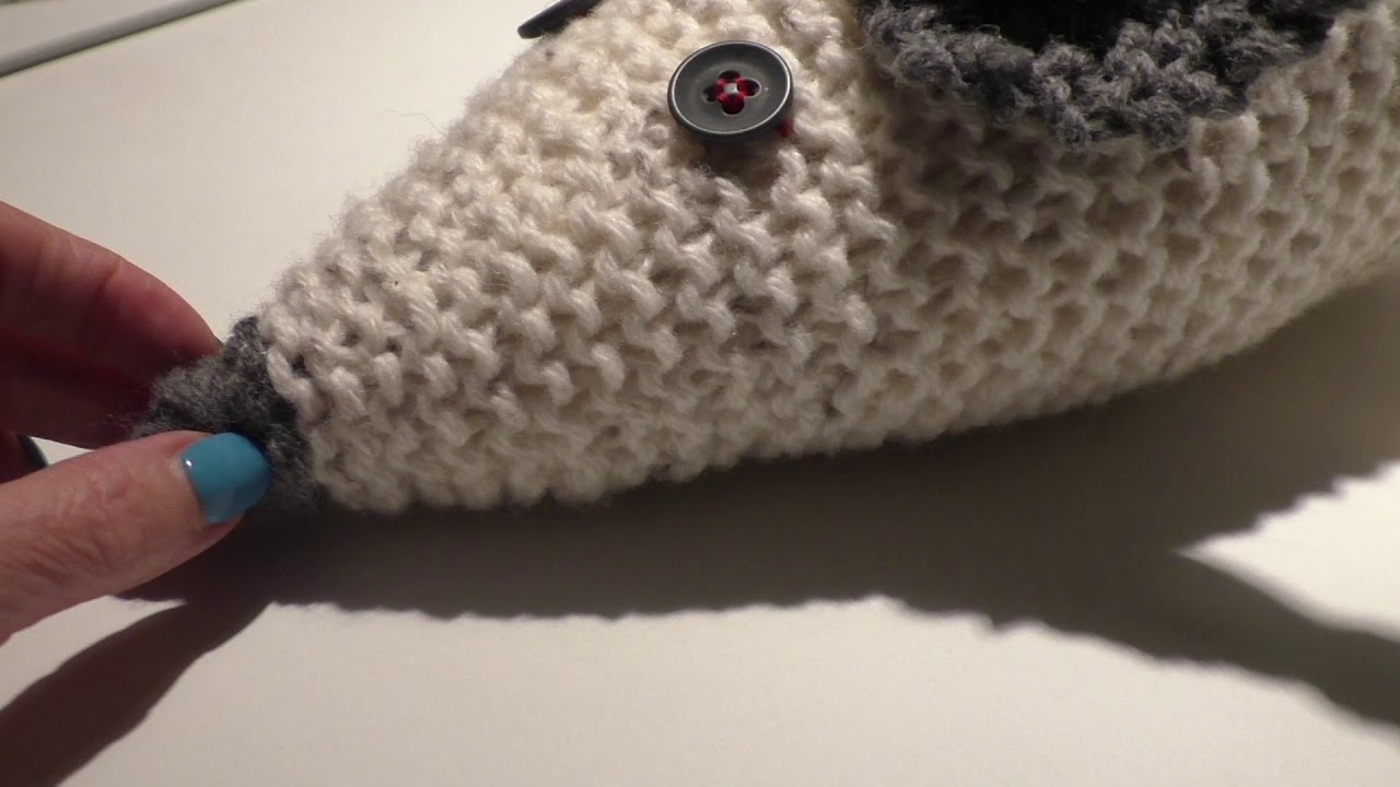 Большая белая крыса, мышь ,вязание спицами. 2020 год белой крысы.DIY.Dicke Maus.