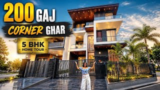 Inside a Brand New 200 Gaj Corner 5 BHK House Design With Luxury Interior House Sale in Mohali