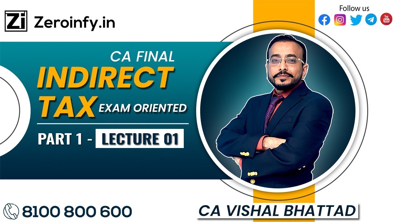 LEC 01 | Part 1 | CA FINAL IDT | EXAM ORIENTED | CA VISHAL BHATTAD ...
