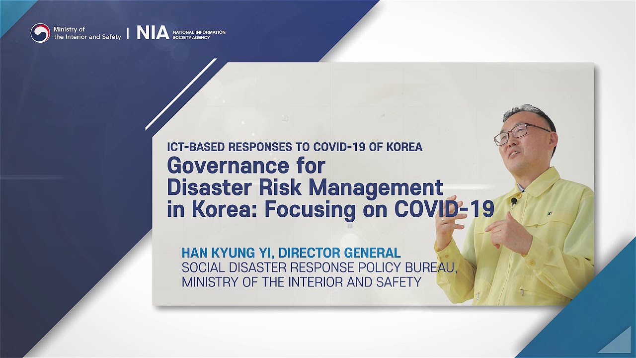 1.1.  Governance for Disaster Risk Management in Korea Focusing on COVID-19