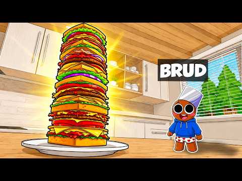 I think I made THE BIGGEST SANDWICH in Roblox...😮