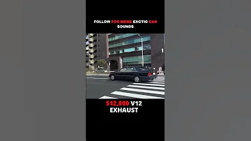 INSANE 12 000 Exhaust System On Mercedes S600 V12 Engine Supercar Carguy Sound Exhaust 