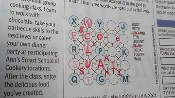 More Evening Standard puzzles - Gogen 27/6/2019