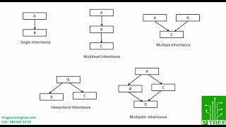 Hierarchical Inheritance in OOPs