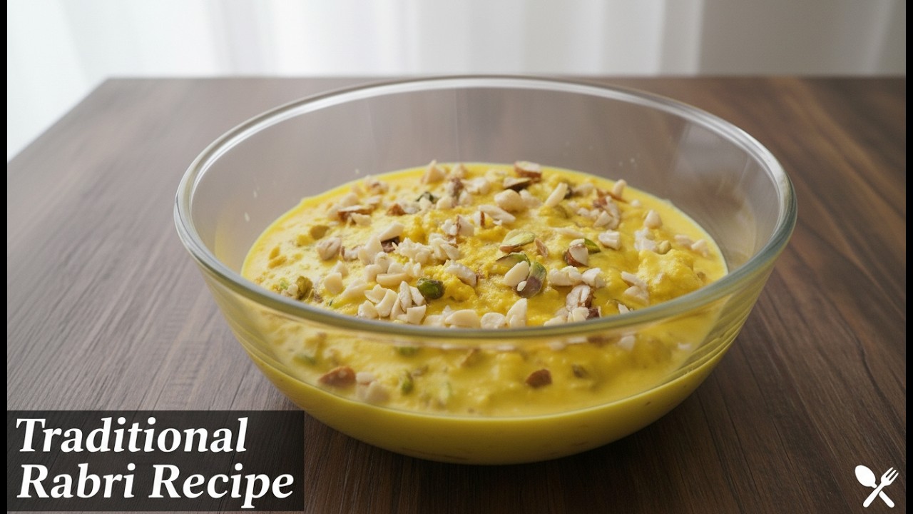 Rabri Recipe 😍 | Halwai Style Rabri at Home | Thick & Creamy Sweet