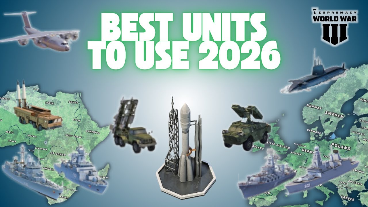 Best Units - Supremacy World War 3 (Supremacy WW3 2026)