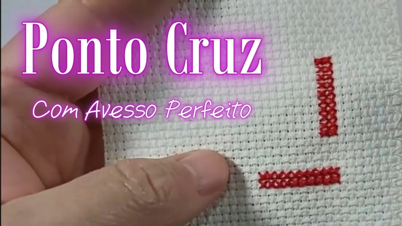 2 - Ponto Cruz com Avesso Perfeito - Como girar o gráfico e bordar #pontocruz com #avessoperfeito 