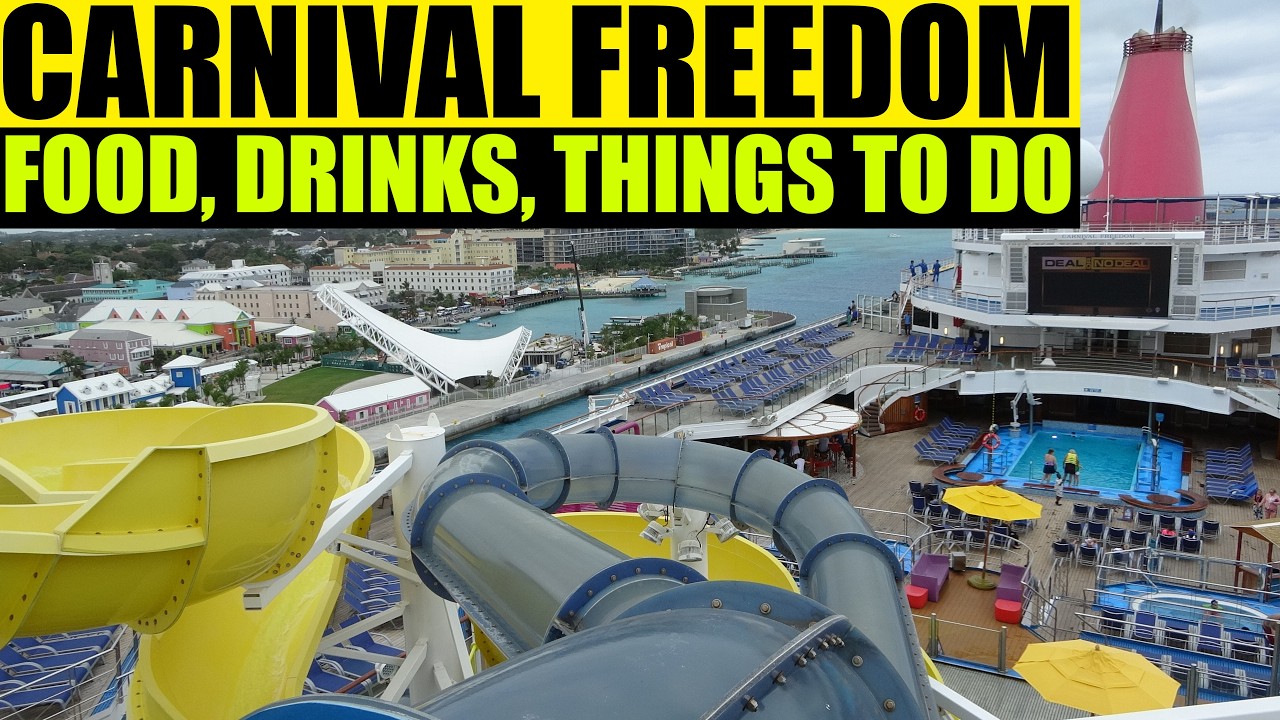 Видеоблог о круизе на лайнере Carnival Freedom с Молли и группой Legend.