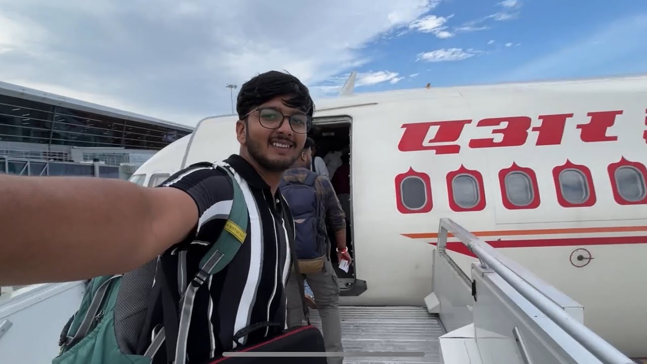 First Time In Flight ✈️ | Delhi To Hyderabad
