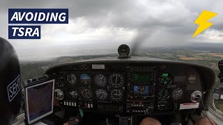 Thunderstorms & Crosswind landing