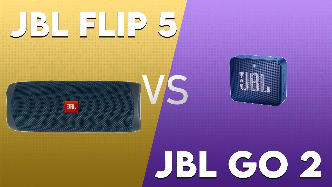 JBL Flip 5 vs JBL GO 2 Technical Comparison
