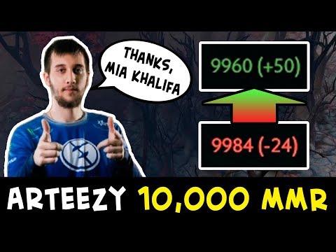 Arteezy 10,000 MMR — denied by SumaiL, feed by random guy