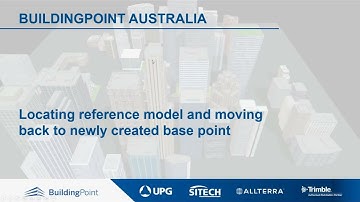 Tekla Structures - Locating reference model and moving back to base point.