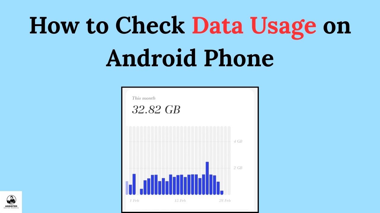 How to Check Data Usage on Android Phone - YouTube