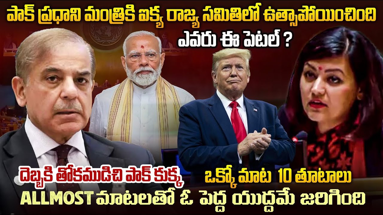 ఐక్యరాజ్యసమితిలో పాకిస్తాన్ మీద యుద్ధం చేసిన ఇండియన్ లేడీ సింగం Petal Gahlot? Who is She? Pak Vs IND